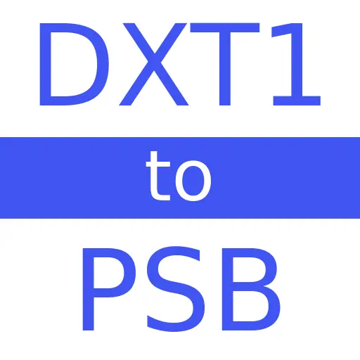 DXT1 to PSB