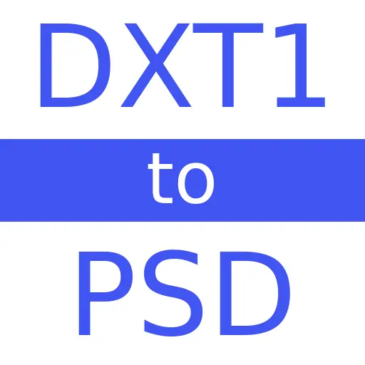DXT1 to PSD