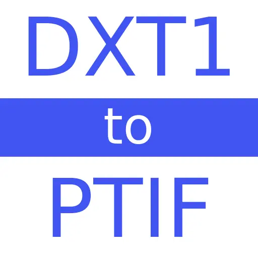 DXT1 to PTIF