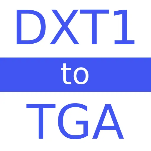 DXT1 to TGA