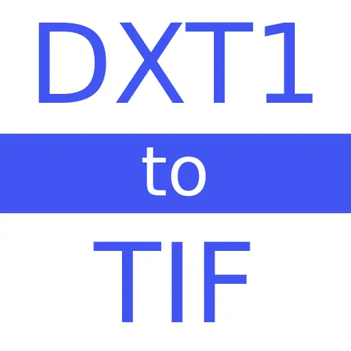 DXT1 to TIF