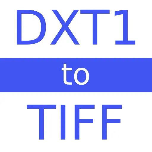 DXT1 to TIFF