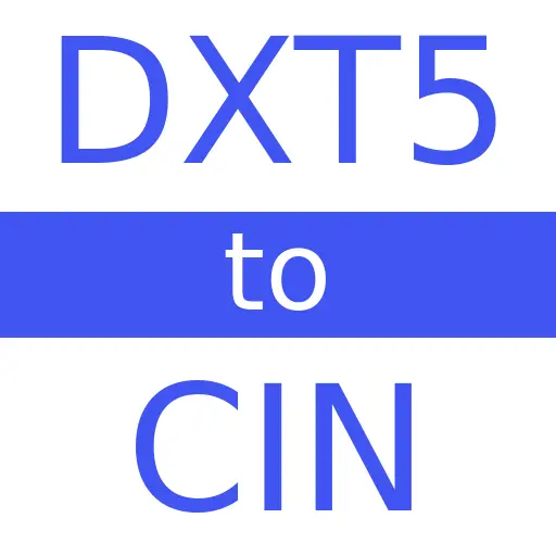 DXT5 to CIN