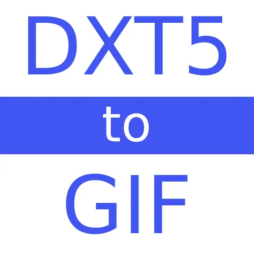 DXT5 to GIF