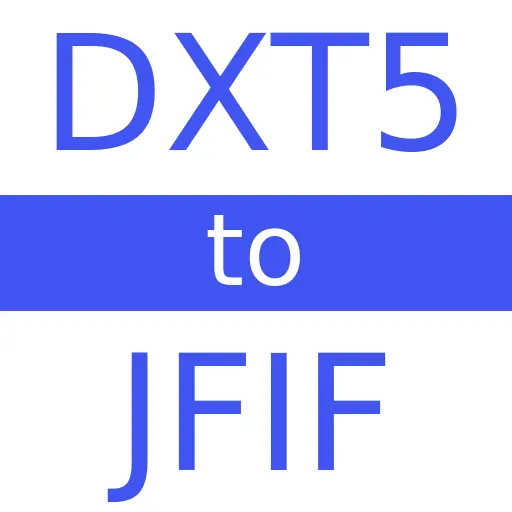 DXT5 to JFIF