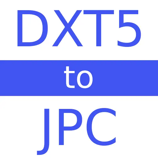 DXT5 to JPC