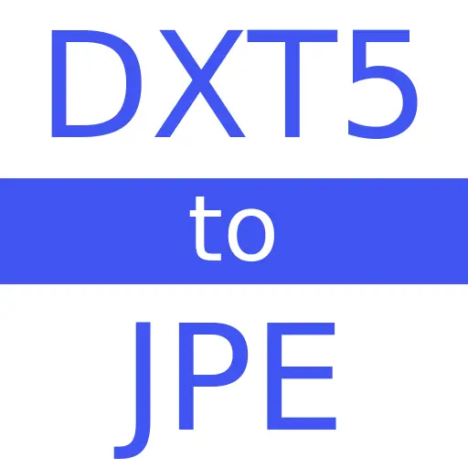 DXT5 to JPE