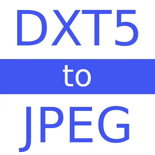 DXT5 to JPEG
