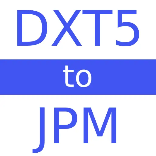 DXT5 to JPM