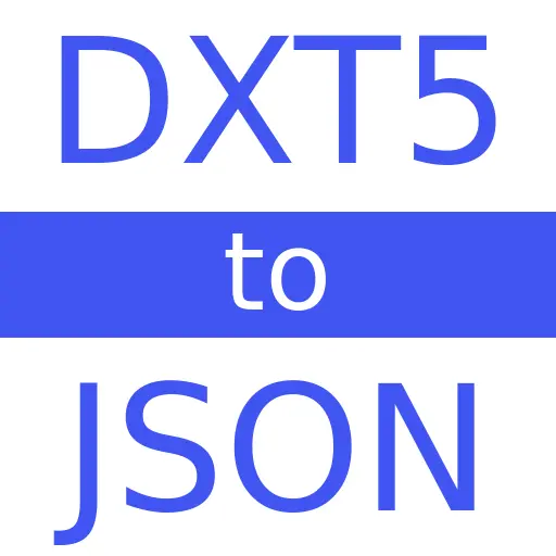 DXT5 to JSON