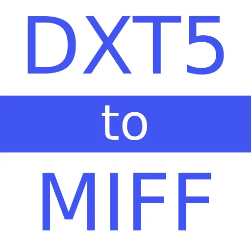 DXT5 to MIFF