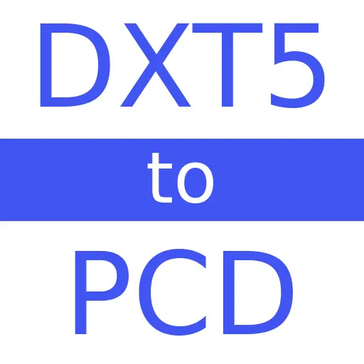 DXT5 to PCD