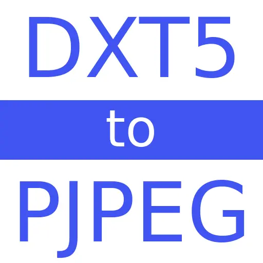 DXT5 to PJPEG