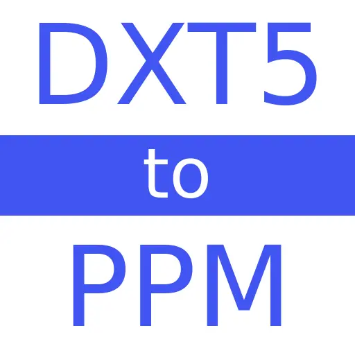 DXT5 to PPM