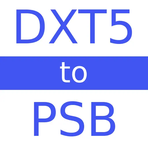 DXT5 to PSB