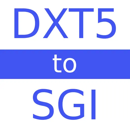 DXT5 to SGI