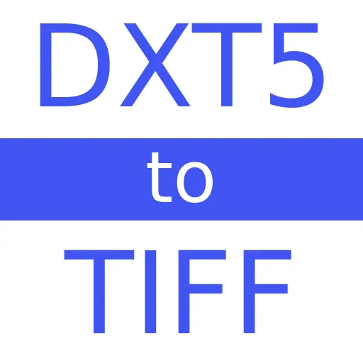 DXT5 to TIFF