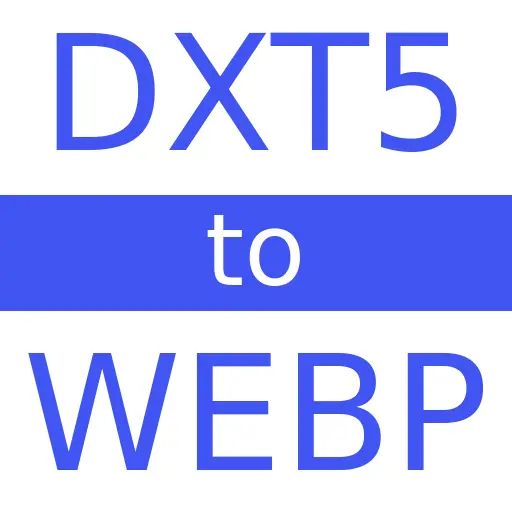 DXT5 to WEBP