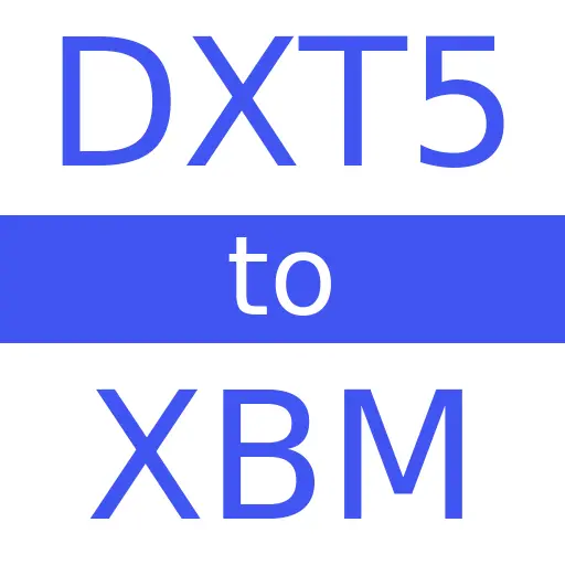 DXT5 to XBM