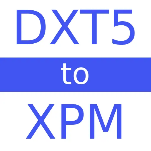 DXT5 to XPM