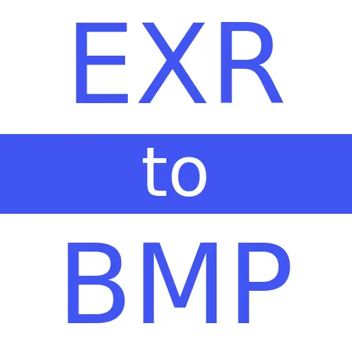 EXR to BMP