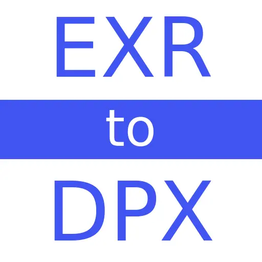 EXR to DPX