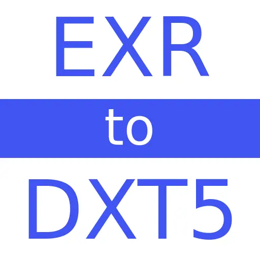 EXR to DXT5