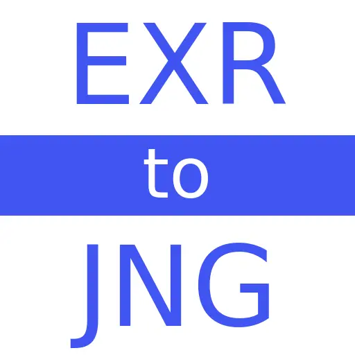 EXR to JNG