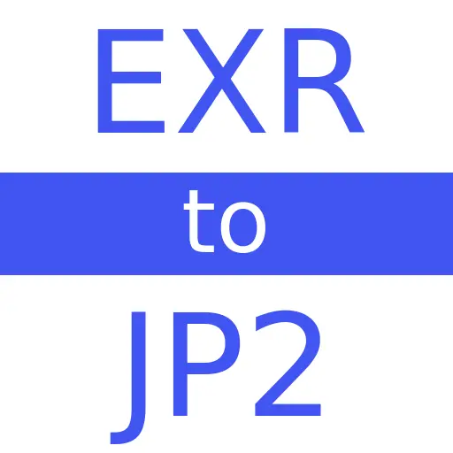 EXR to JP2
