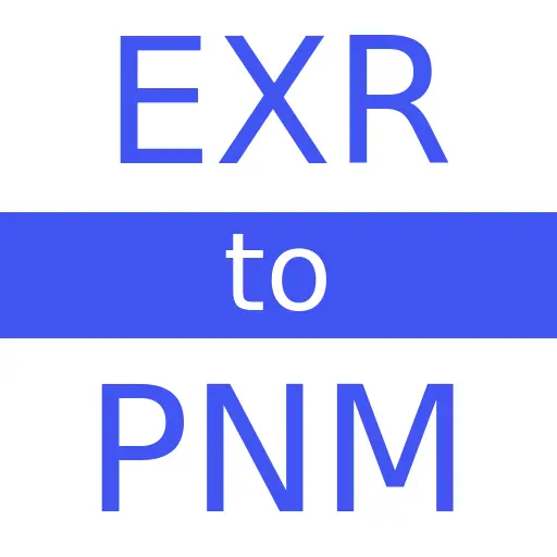 EXR to PNM