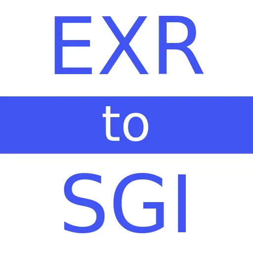 EXR to SGI