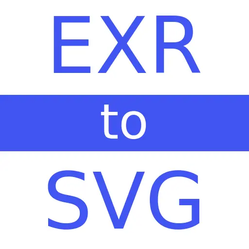 EXR to SVG