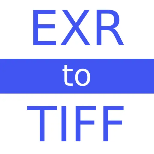 EXR to TIFF