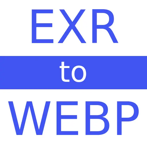 EXR to WEBP