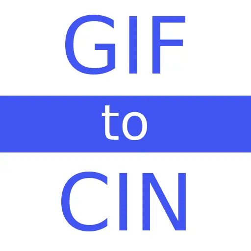 GIF to CIN