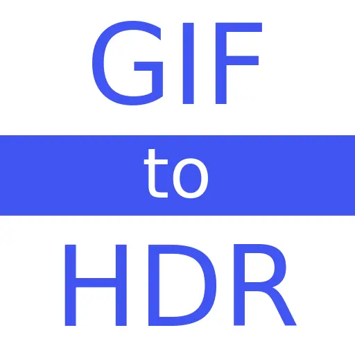 GIF to HDR