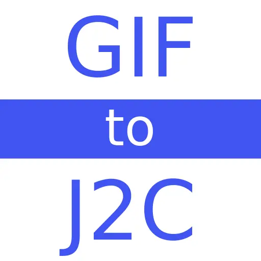 GIF to J2C