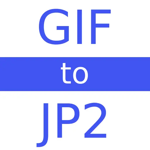 GIF to JP2