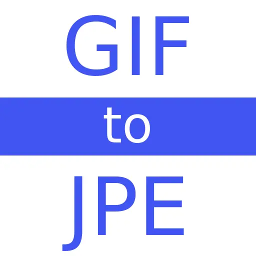 GIF to JPE