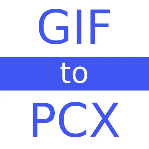 GIF to PCX