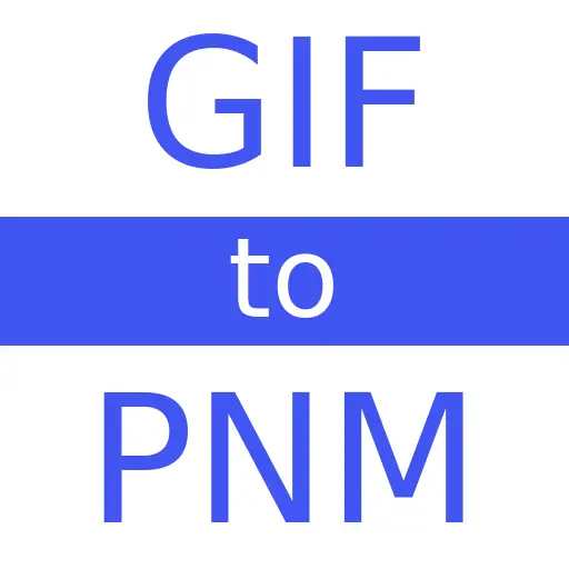 GIF to PNM