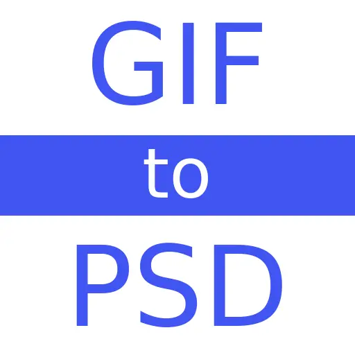 GIF to PSD