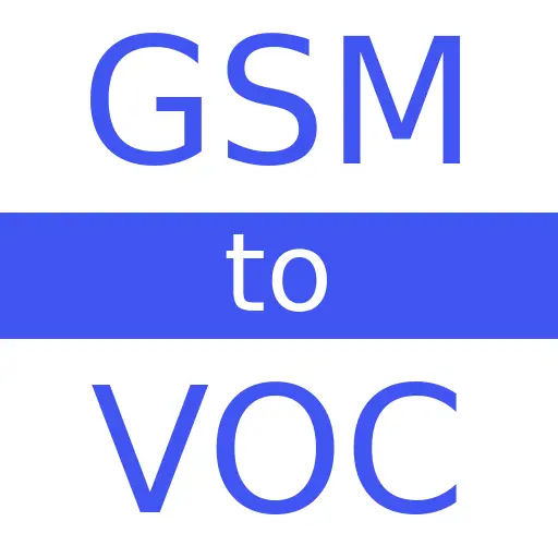 GSM to VOC