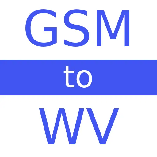 GSM to WV