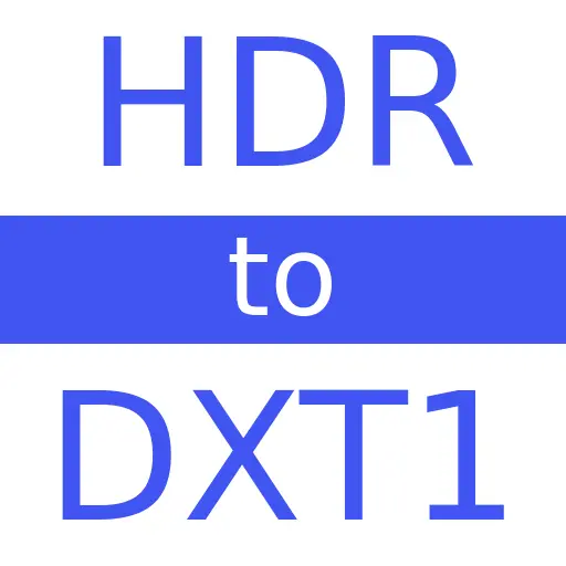 HDR to DXT1