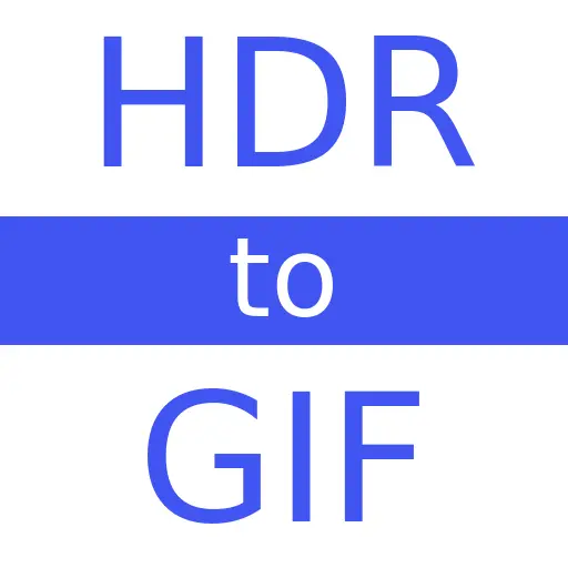 HDR to GIF