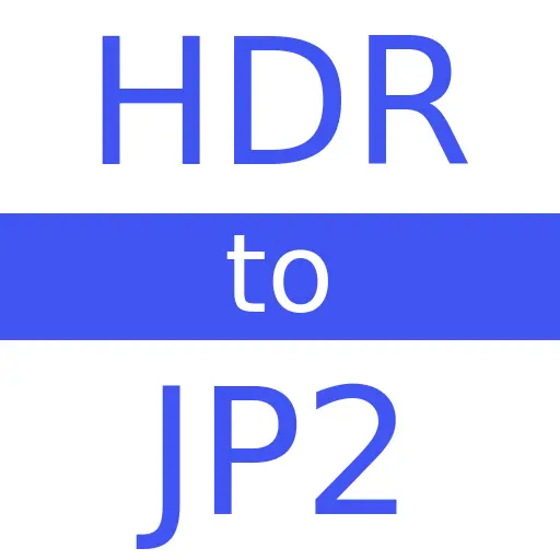 HDR to JP2