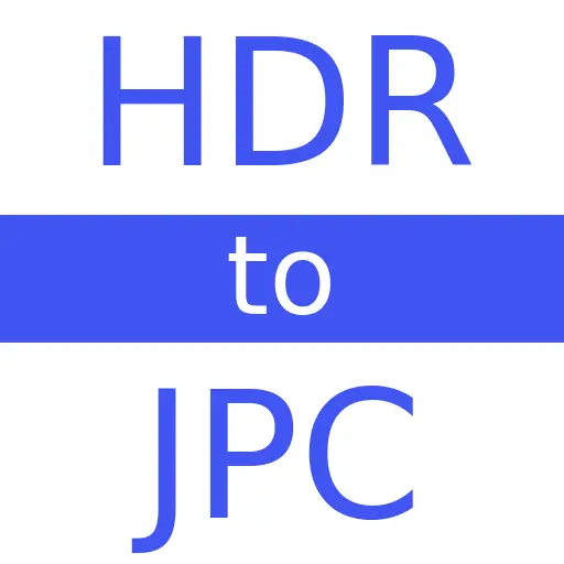 HDR to JPC