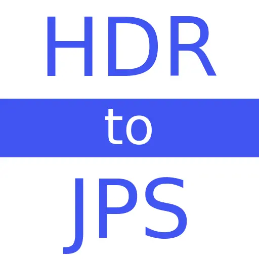 HDR to JPS