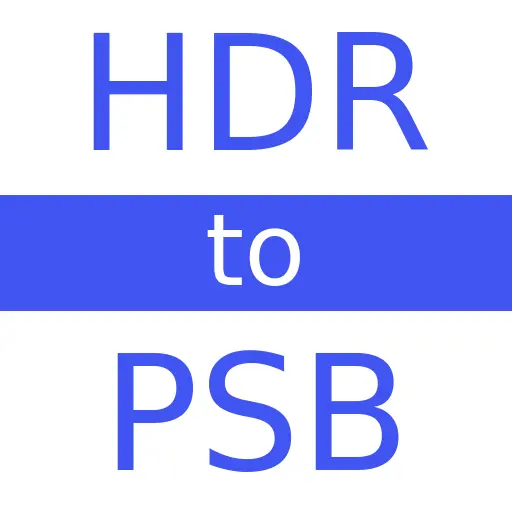 HDR to PSB
